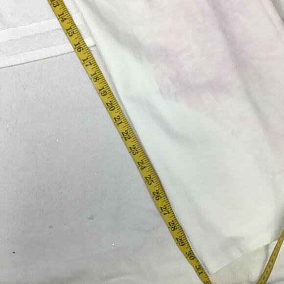 LULU'S M Enticing Endeavors White Square Neck Straight Leg Jumpsuit NEW B171 - Picture 7 of 8